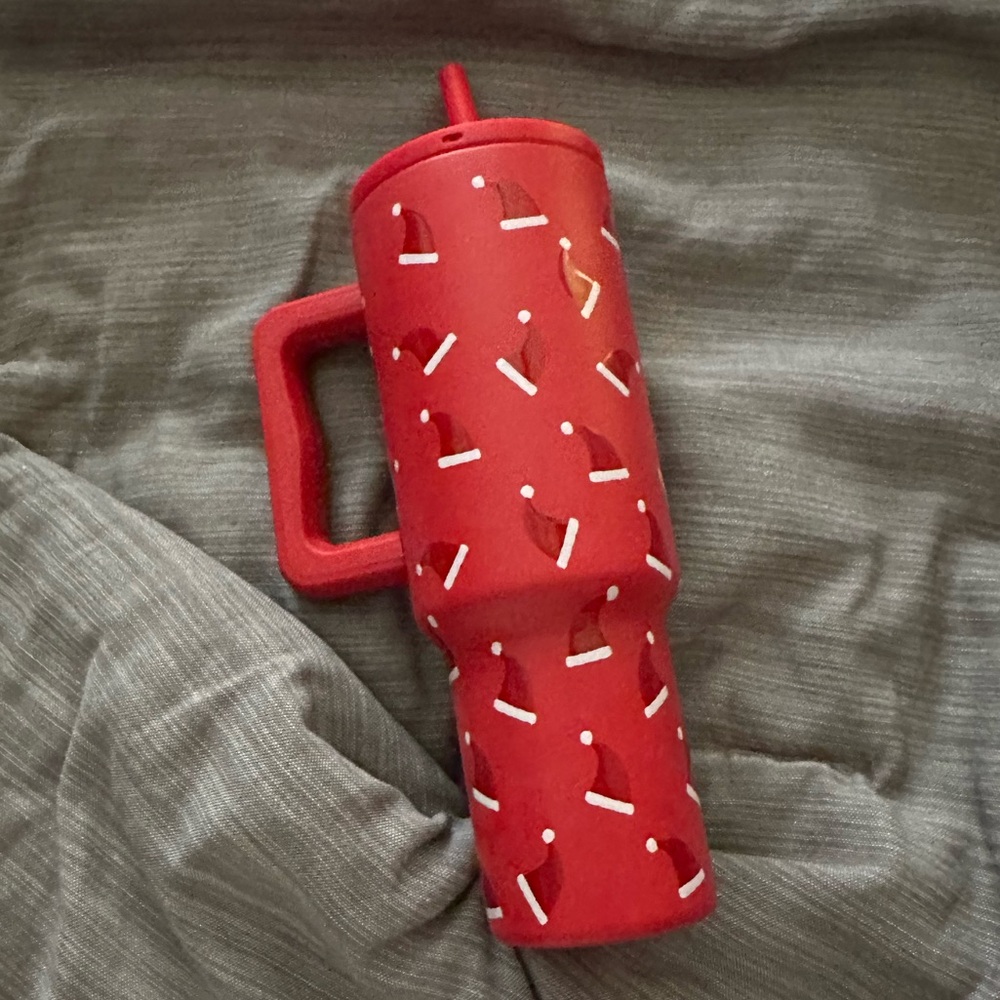 Limited edition simple modern Santa hat cup